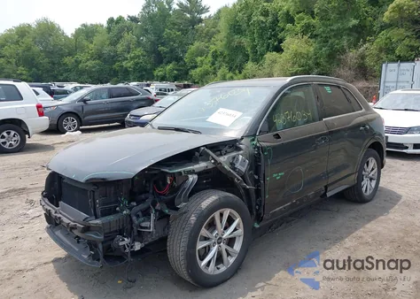 2021 Audi Q3 Premium 45 Tfsi S Line Quattro Tiptronic z USA, uszkodzony, nr VIN WA1DECF36M1031916